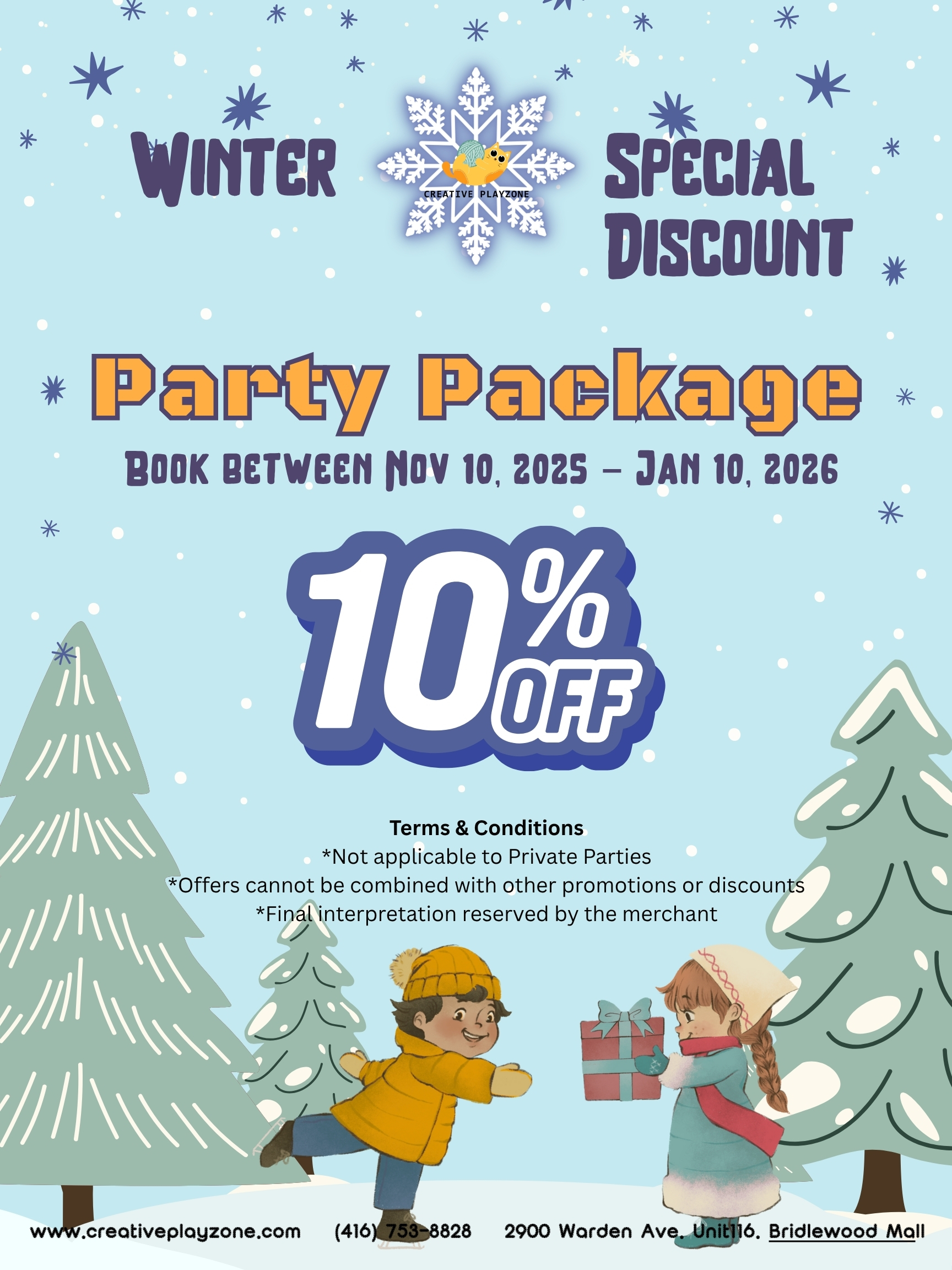 Special promotion poster